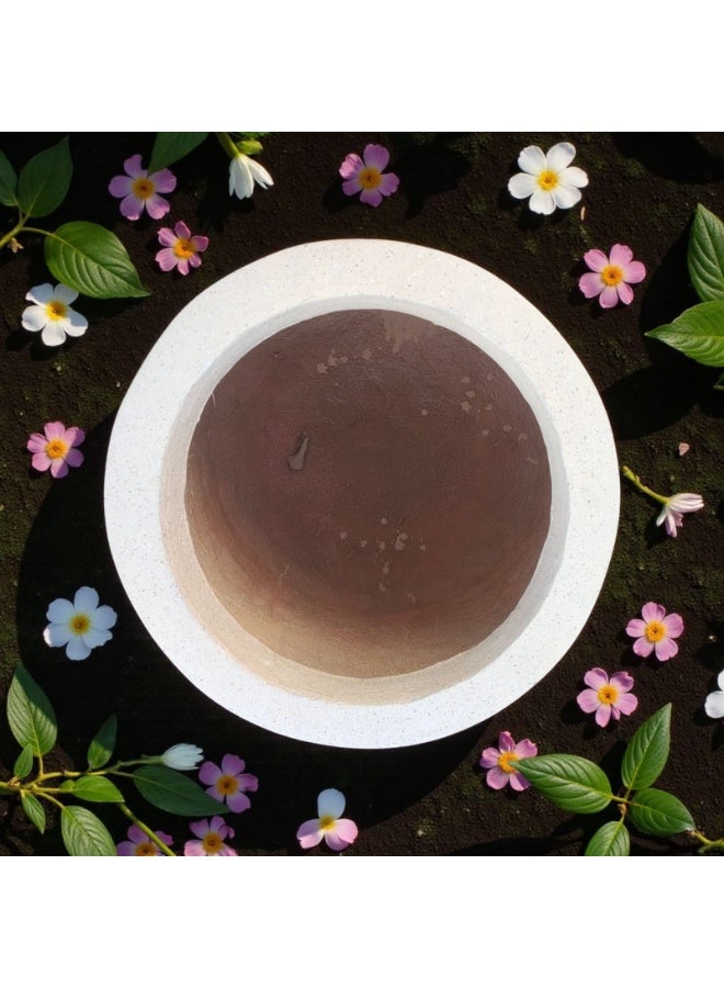 color zone pottery Indoor and outdoor balcony pots. Durable and strong structure, ideal for your large plants. Prevents discoloration and cracking caused by exposure to sunlight. Fiber - Image 3