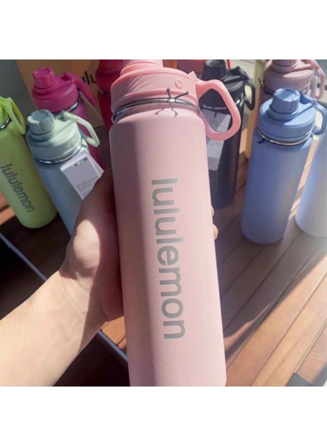 لولوليمون زجاجة مياه معزولة من لولوليمون، زجاجة مياه رياضية 710 مل، كوب يوغا للسفر في الهواء الطلق - Image 4