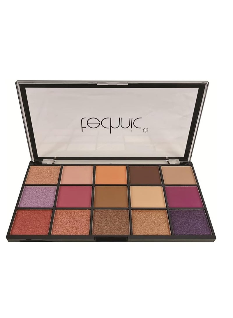 Technic pressed pigment eyeshadow persian violet 15 color - Image 2