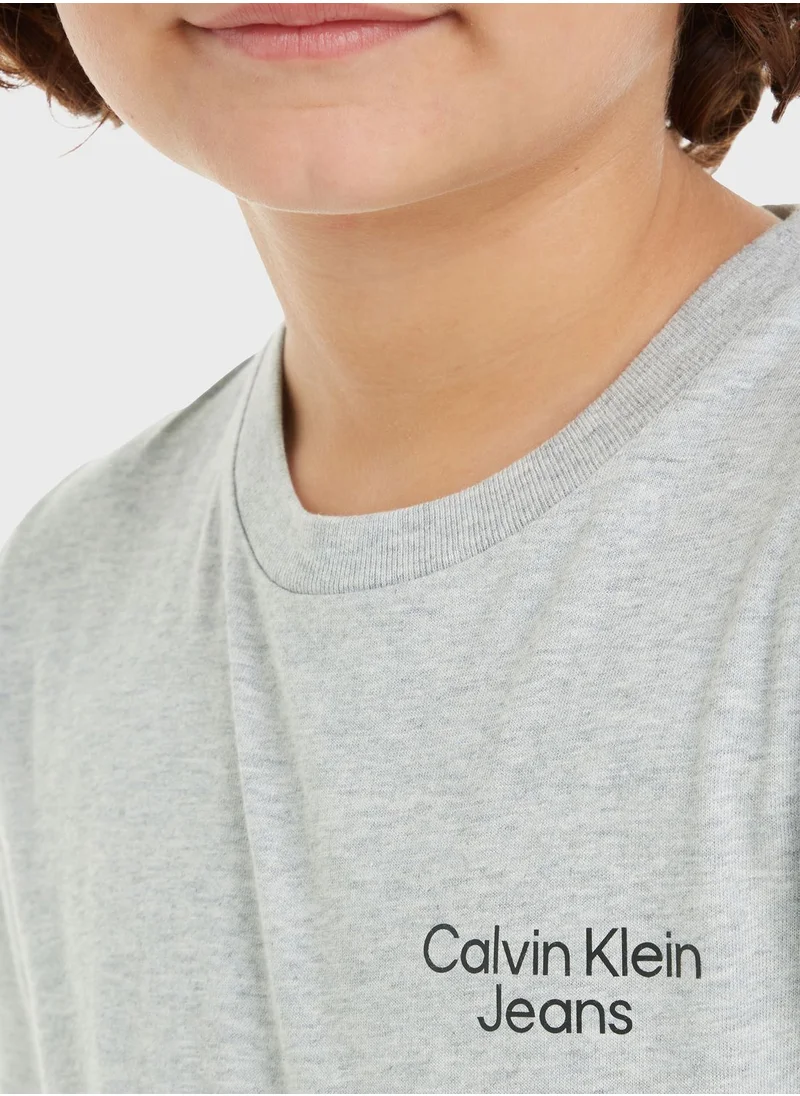 Calvin Klein Jeans Youth Logo T-Shirt