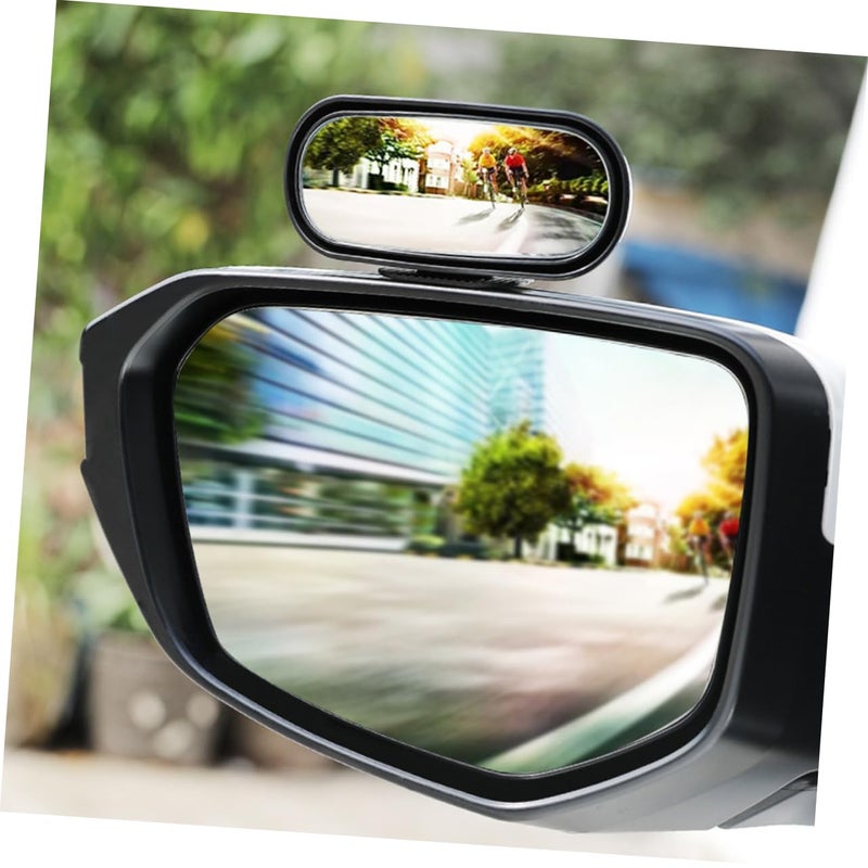 Adjustable Rotating Car Mirror Auxiliary Rear View Enhanced Safety Easy Installation - Image 5