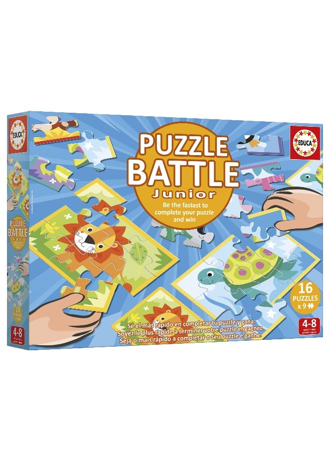 EDUCA معركة الألغاز الحيوانات. 144 قطعة - Image 3