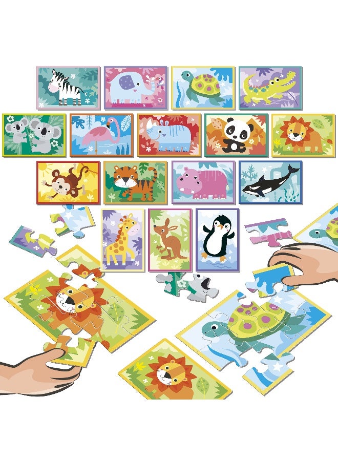 EDUCA معركة الألغاز الحيوانات. 144 قطعة - Image 2