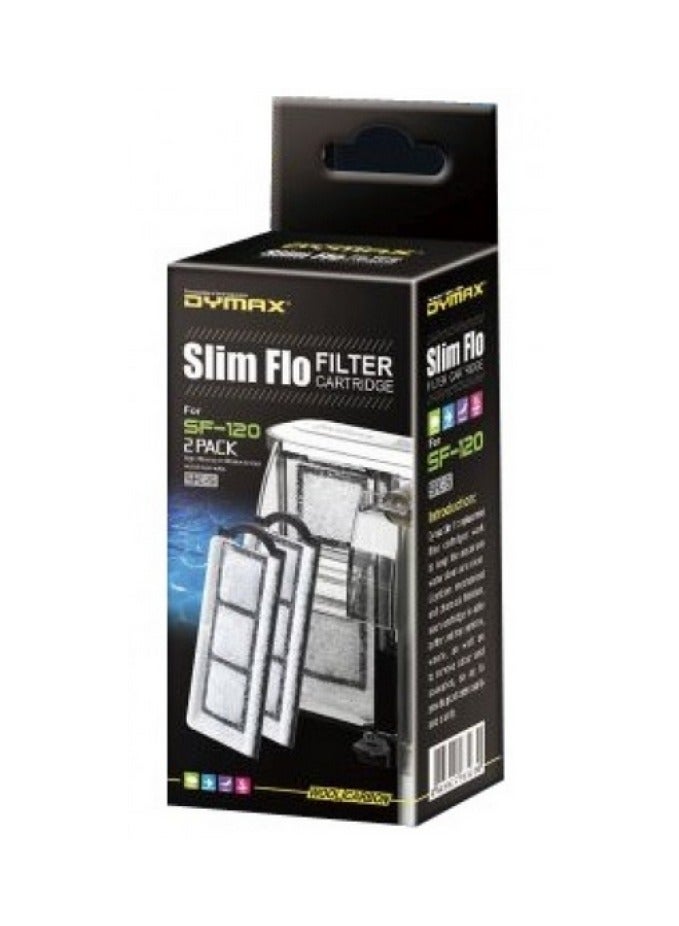 Dymax Filter Cartridge for Slim Flo 120 (2-pc Pack)