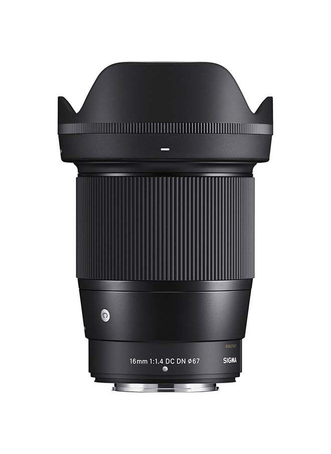 SIGMA - 16mm f/1.4 DC DN Contemporary Lens For Fuji X Mount - Image 1
