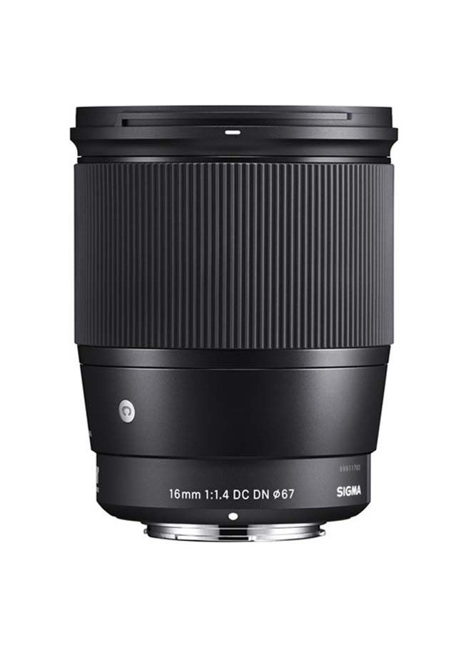 SIGMA - 16mm f/1.4 DC DN Contemporary Lens For Fuji X Mount - Image 1