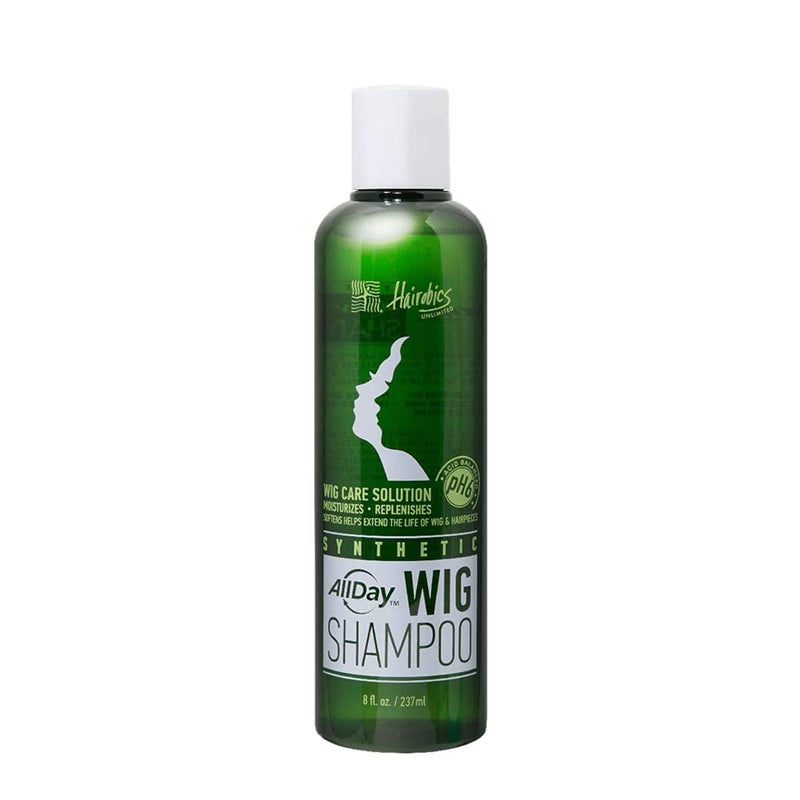 AllDay Locks Synthetic Wig Shampoo 8 oz  Revitalizing  Refreshing Shampoo  Smoothens Detangles  Nourishes  Cleanses Softens and Revitalizes of Synthetic Hair  8 oz