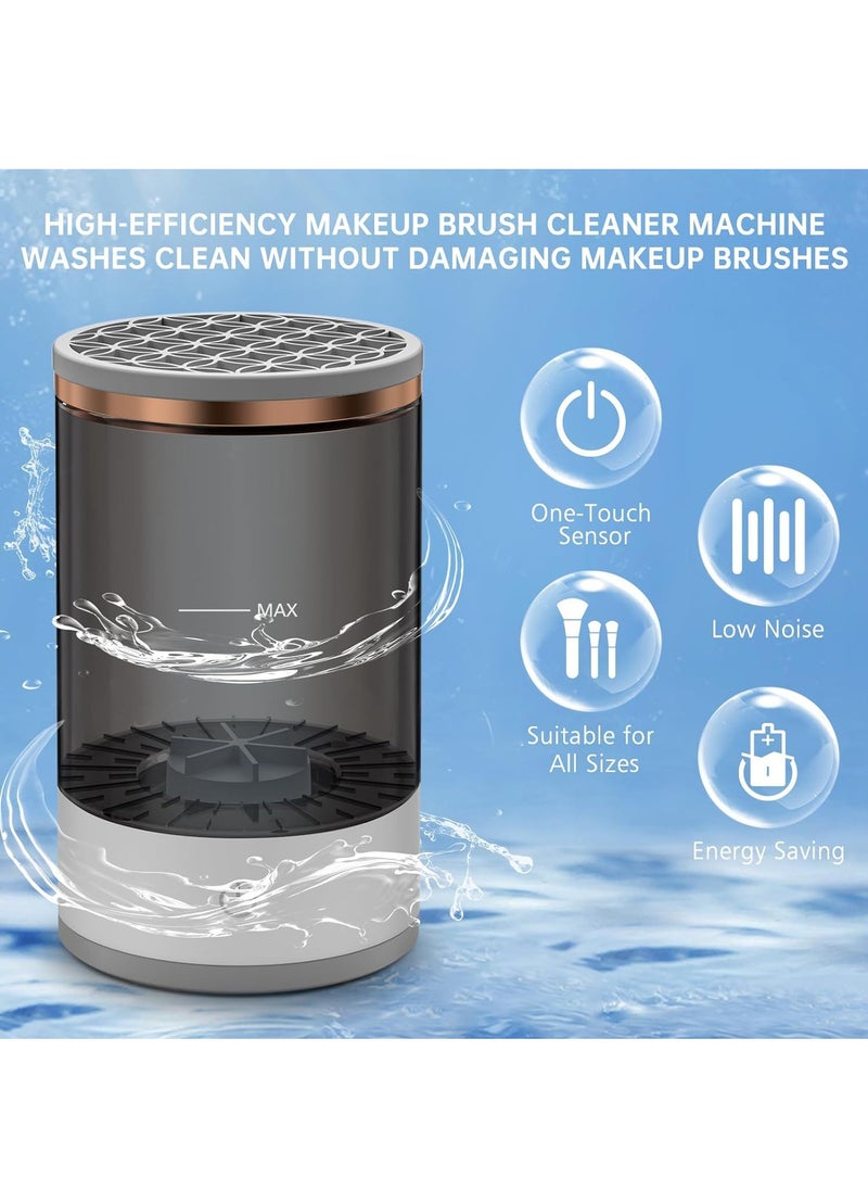Generic - Automatic Spinning Cosmetic Brush Cleaner, Electric Makeup Brush Cleaner Machine, Fit for All Size Makeup Brush - Image 1