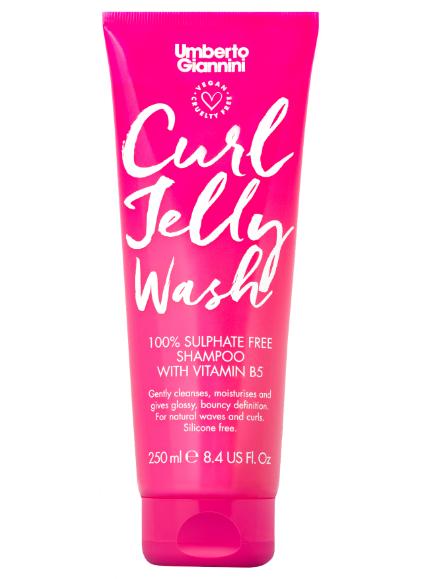 Umberto Giannini Gentle Curl Jelly Wash Shampoo - Low-Foam Formula Cleanses Without Stripping, Hydrates & Defines Curls from the Start (250 ml) - Image 1