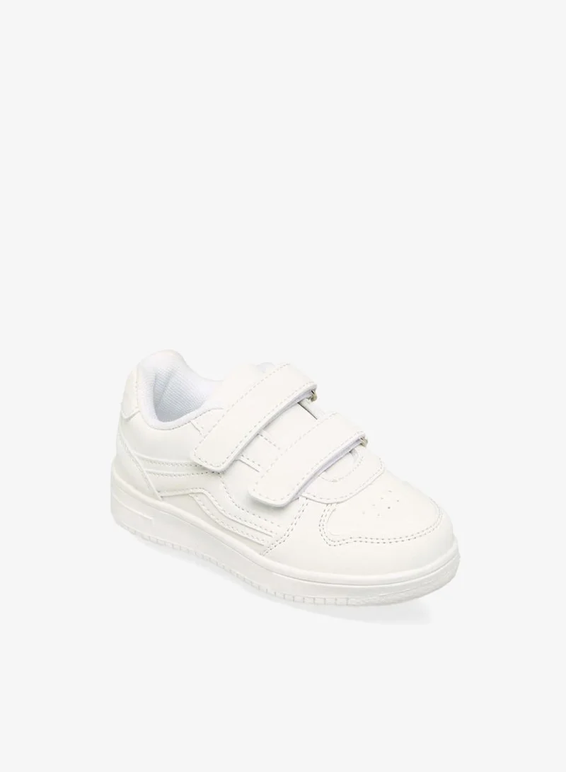 LBL by Shoexpress WHITE Boys Hook & Loop Sneakers for Men | Best Price UAE