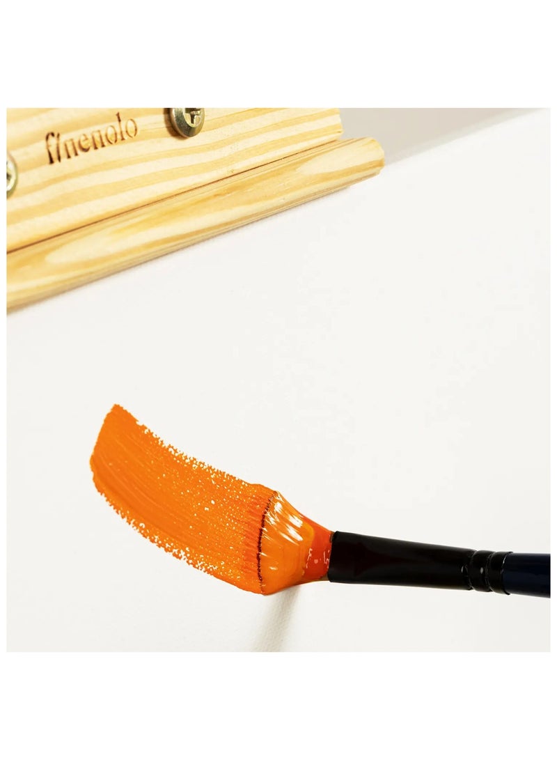 Deli 1-Piece Artist Canvas Panel 25x35cm Size 280gsm Thickness - Image 3