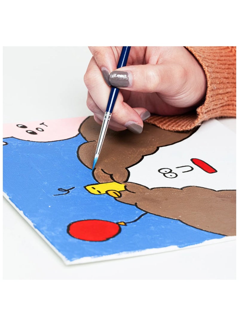 Deli 1-Piece Artist Canvas Panel 25x35cm Size 280gsm Thickness - Image 4