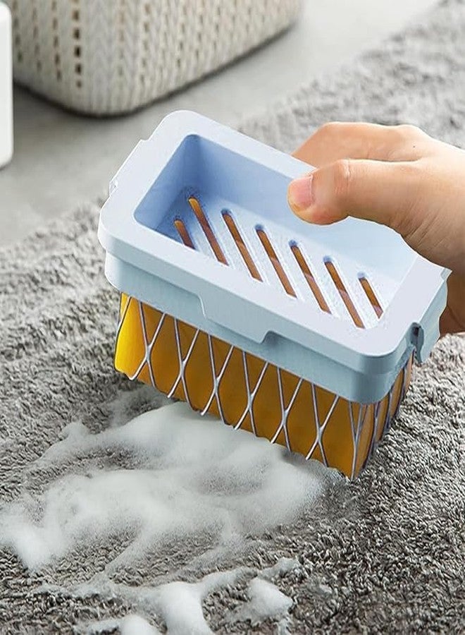 BIRZAR Multifunctional Laundry Soap Bubble Box,Mesh Soap Bubble Box, Soap Saver Box, Hands-Free Foam Soap Box, Portable Soap Box, Soap Box with Mesh,for Shower Laundry (Pack of 1) - Image 1
