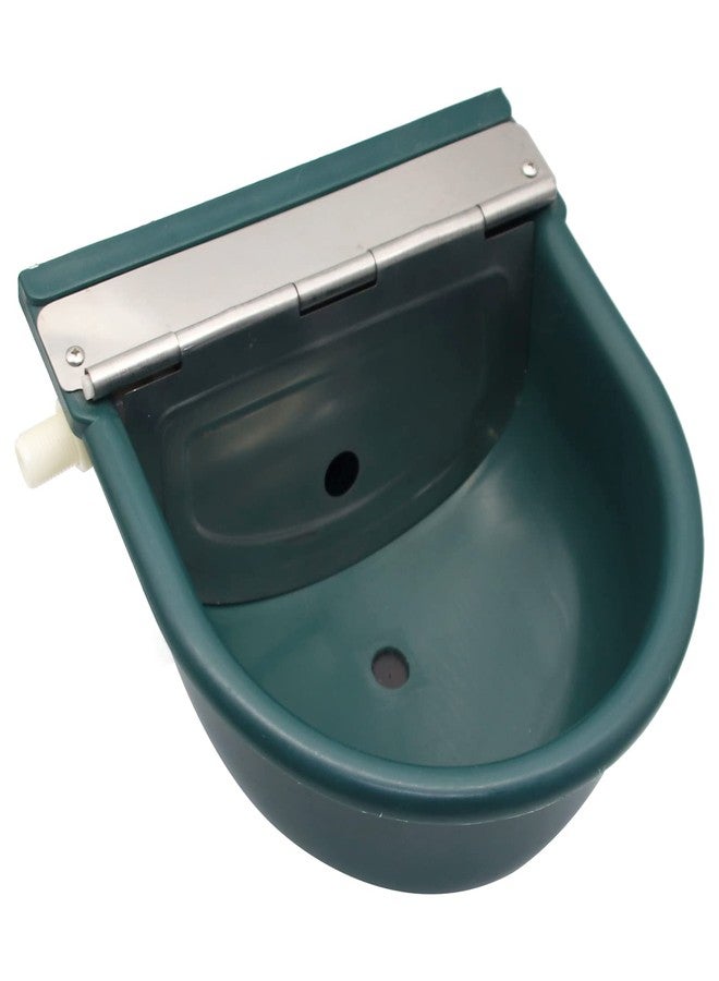 Abustle pig Automatic Water Bowl Plastic Livestock Waterer for Horse Cattle Goat Sheep Dog,Farm Grade Sheep Water Trough Bowl (with Drainage Hole & 39.37 inch Pipe)… (Without 39.37 inch Pipe) - Image 3
