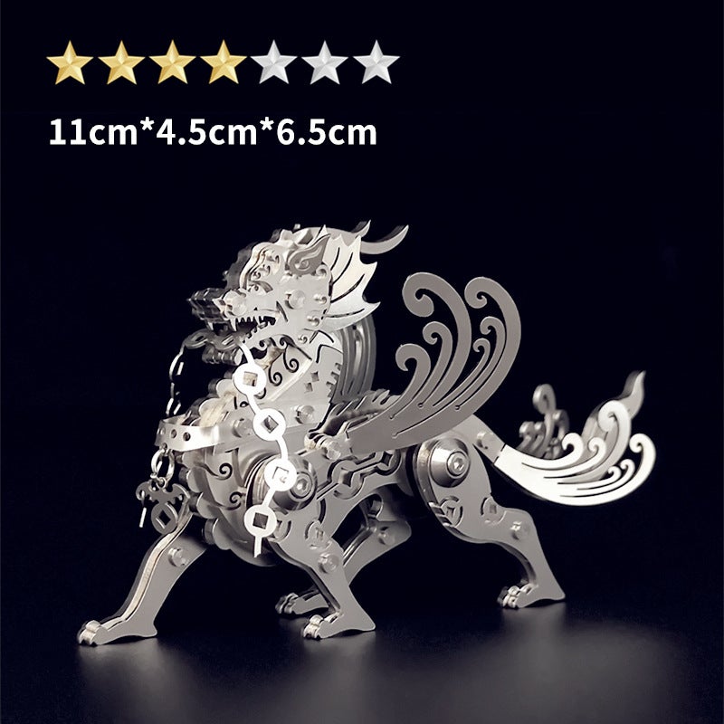 Steel Warcraft 3D Metal Jigsaw Puzzle Assembled Model Stall Adult Children Handmade Diy Gift Educational Toys - Image 1
