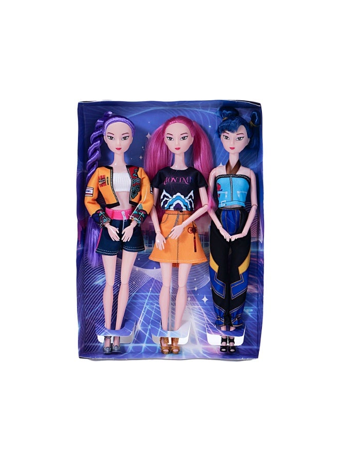 K Pop Girls Demon Hunters Singer Zoey Rumi Mira Dolls