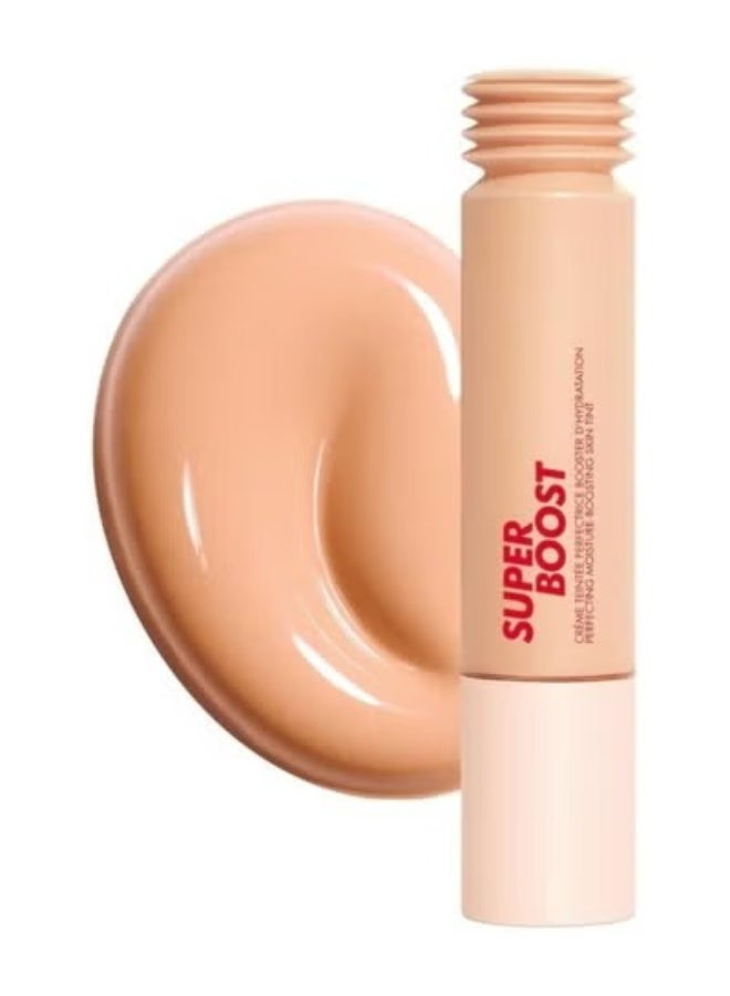 MAKE UP FOR EVER Super Boost Lightweight Moisturizing Skin Tint 30ml – Shade 02 (Fair Skin with Warm Undertones) – Infused with Hyaluronic & Polyglutamic Acids - Image 1