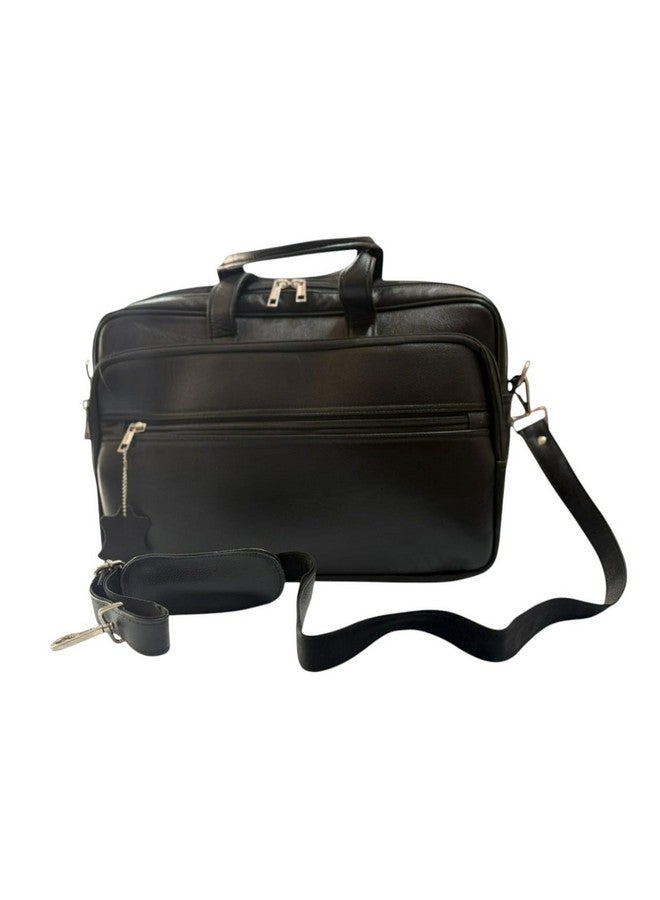 Smartcraft Smartcraft premium Laptop leather bag -Laptop and Tablet Sleeve, Detachable Strap,Office laptop Bag For Men and Women  - Image 1