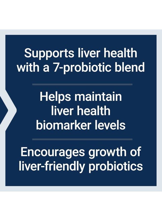 Life Extension FLORASSIST® Liver Restore™, Liver Health probiotics, prebiotics, Liver Support, Healthy Liver enzymes, Gluten-Free, Non-GMO, Vegetarian, 60 Capsules - Image 4