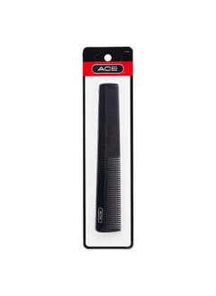 Ace Ace All Purpose Hair Comb 7 Inch Black Great For All Hair Types Fine Comb Teeth For Thin To Medium Hair61286 1 Count (Pack Of 1)