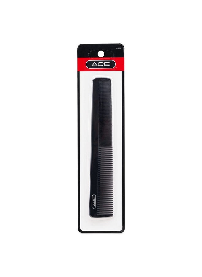 Goody - Ace Ace All Purpose Hair Comb 7 Inch Black Great For All Hair Types Fine Comb Teeth For Thin To Medium Hair61286 1 Count (Pack Of 1) - Image 1