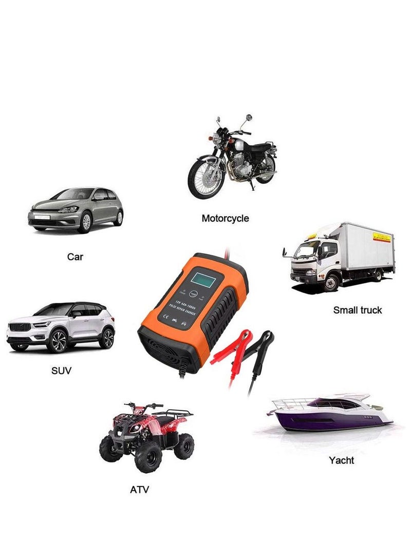 Generic LCD Display Fully Intelligent Pulse Repair Battery Charger  - Image 5