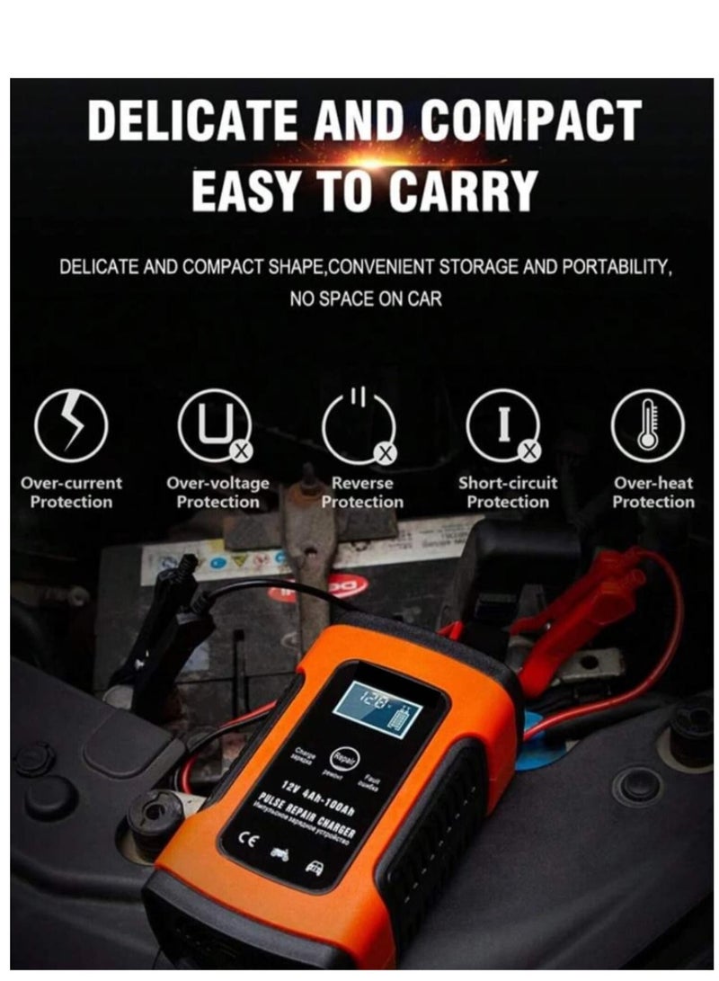 Generic LCD Display Fully Intelligent Pulse Repair Battery Charger  - Image 2