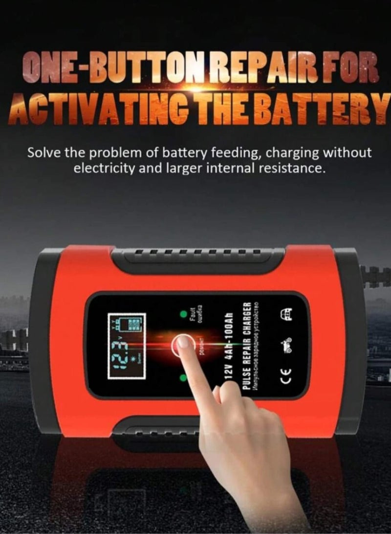 Generic LCD Display Fully Intelligent Pulse Repair Battery Charger  - Image 3
