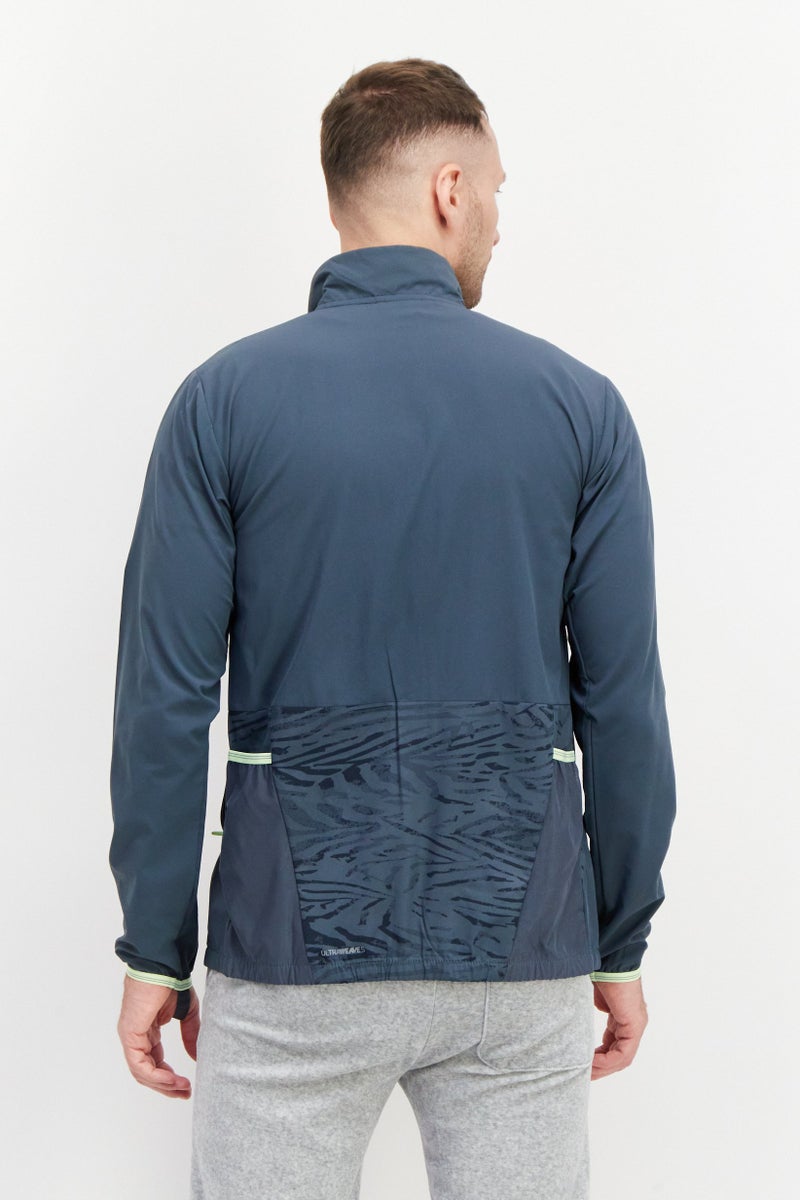 PUMA جاكيت تدريب رياضي للرجال، رمادي داكن - Image 2