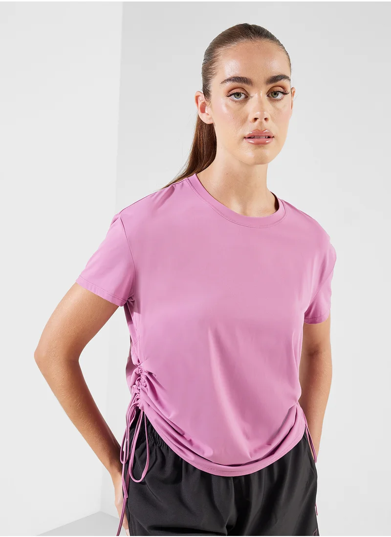 FRWD Relaxed Fit Ruched Performance T-Shirt