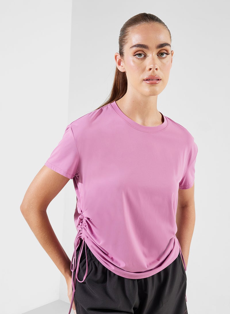 FRWD Relaxed Fit Ruched Performance T-Shirt  - Image 1