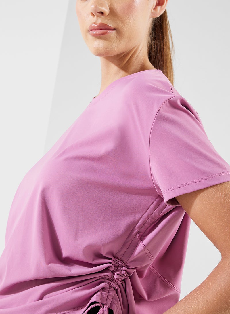 FRWD Relaxed Fit Ruched Performance T-Shirt  - Image 3
