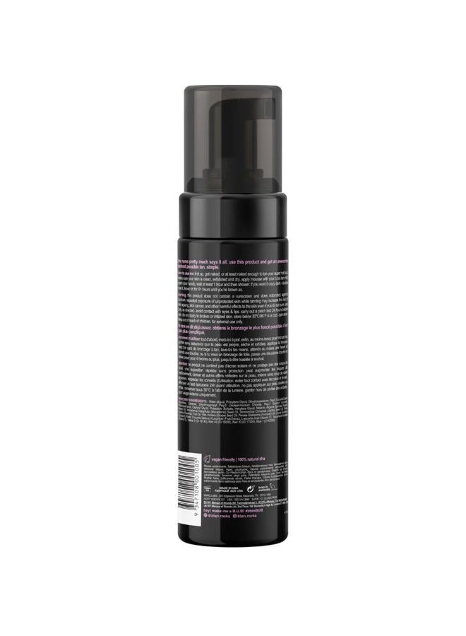 b tan b.tan Dark Self Tanner Kit | Get The Darkest Tan Possible Bundle - Darkest Self Tanning Mousse w Self Tanning Mitt Applicator, 1 Hour Sunless Tanner, Fast Self Tan, No Fake Tan Smell, Vegan, 6.7 Fl Oz - Image 2