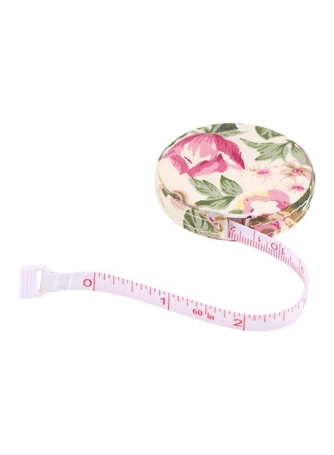 Hilitand 1pc Accurate Tape Measure Tapeline Body Fitness Measuring Body Measurement Tailor Sewing Craft Cloth Dieting Measuring Tape(Rural Rose) - Image 5