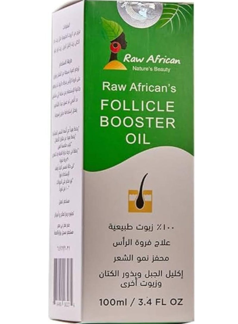 رو أفريكان مجموعة زيت تحفيز نمو الشعر والذقن 100 مل - Image 1