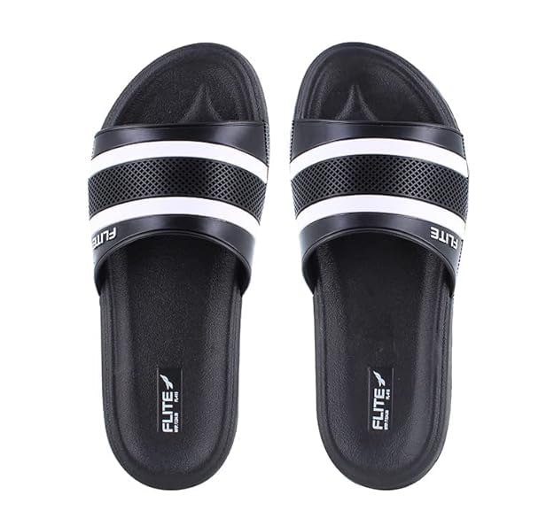 FLITE SLIPPERS For Women/Slide for Girls/Size 3UK to 8UK (BLACK, numeric_3) - Image 5