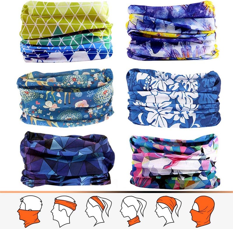 JOEYOUNG Headwear, Bandana, Neck Gaiter Head Wrap Headband Balaclava Magic Scarf - Image 1
