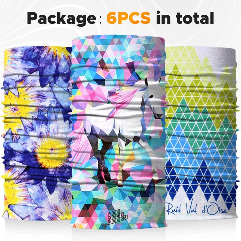 JOEYOUNG Headwear, Bandana, Neck Gaiter Head Wrap Headband Balaclava Magic Scarf - Image 3