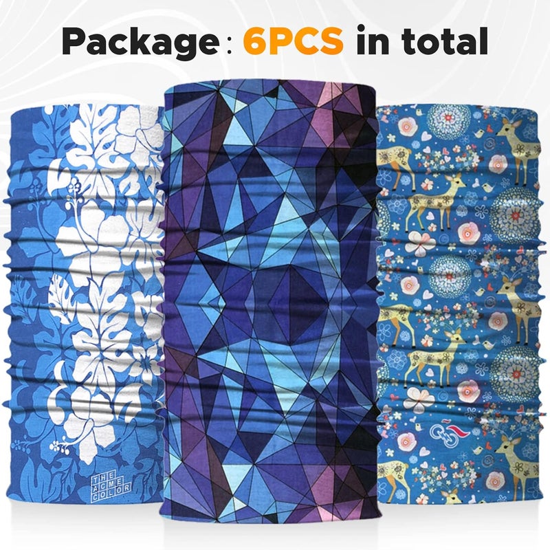 JOEYOUNG Headwear, Bandana, Neck Gaiter Head Wrap Headband Balaclava Magic Scarf - Image 4