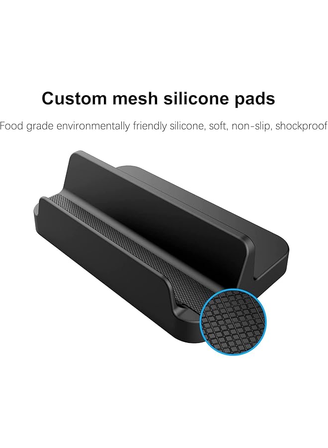 SYOSI Stand Base For Valve Steam Deck Portable Desk Dock For Nintendo Switch Compact Non Slip Holder Accessories Black  - Image 4