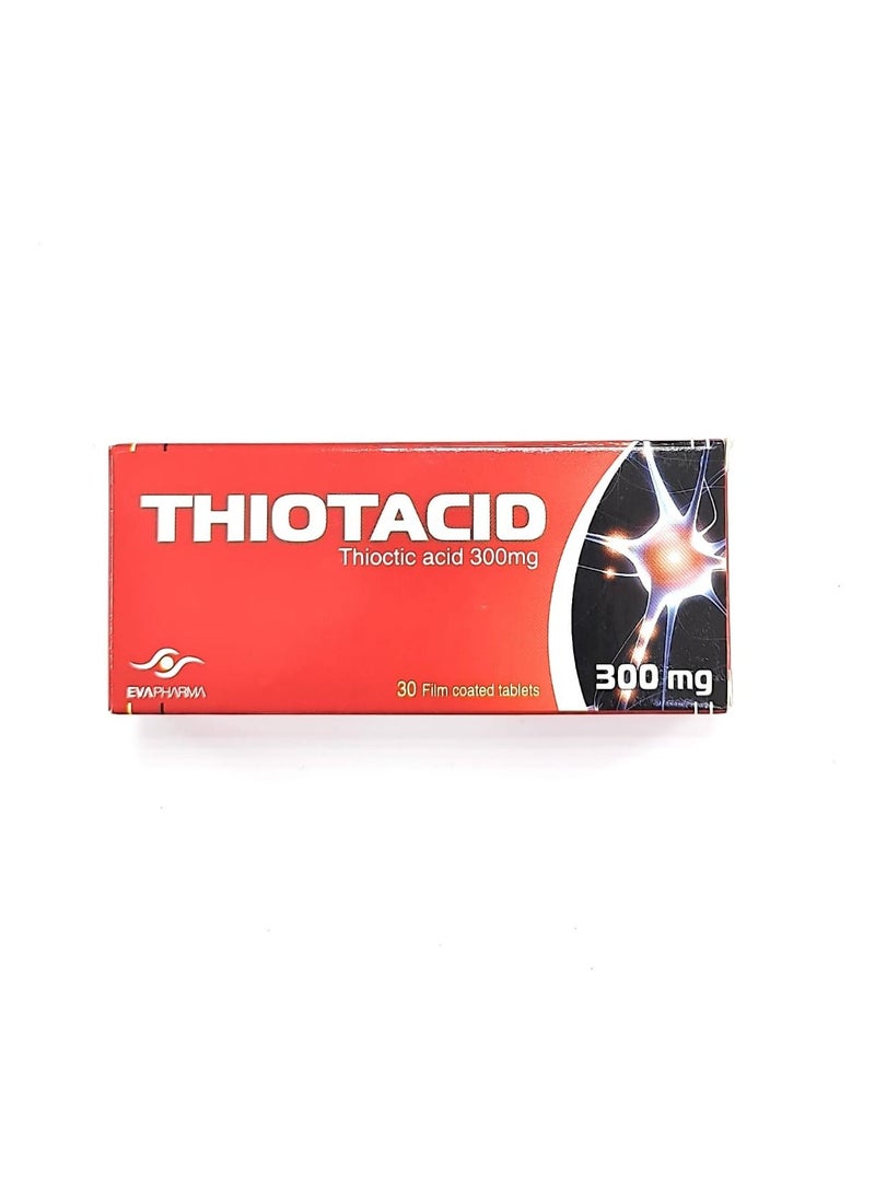 THIOTACID Thiotacid 300 mg Tablets 30's 