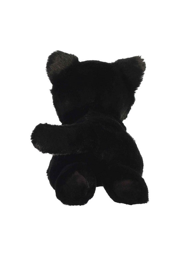Aurora® Adorable Mini Flopsie™ Twilight Cat™ Stuffed Animal - Playful Ease - Timeless Companions - Black 8 Inches - Image 4
