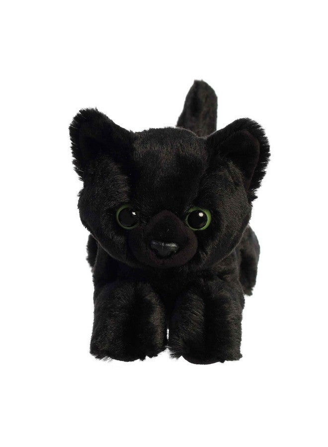 Aurora® Adorable Mini Flopsie™ Twilight Cat™ Stuffed Animal - Playful Ease - Timeless Companions - Black 8 Inches - Image 2