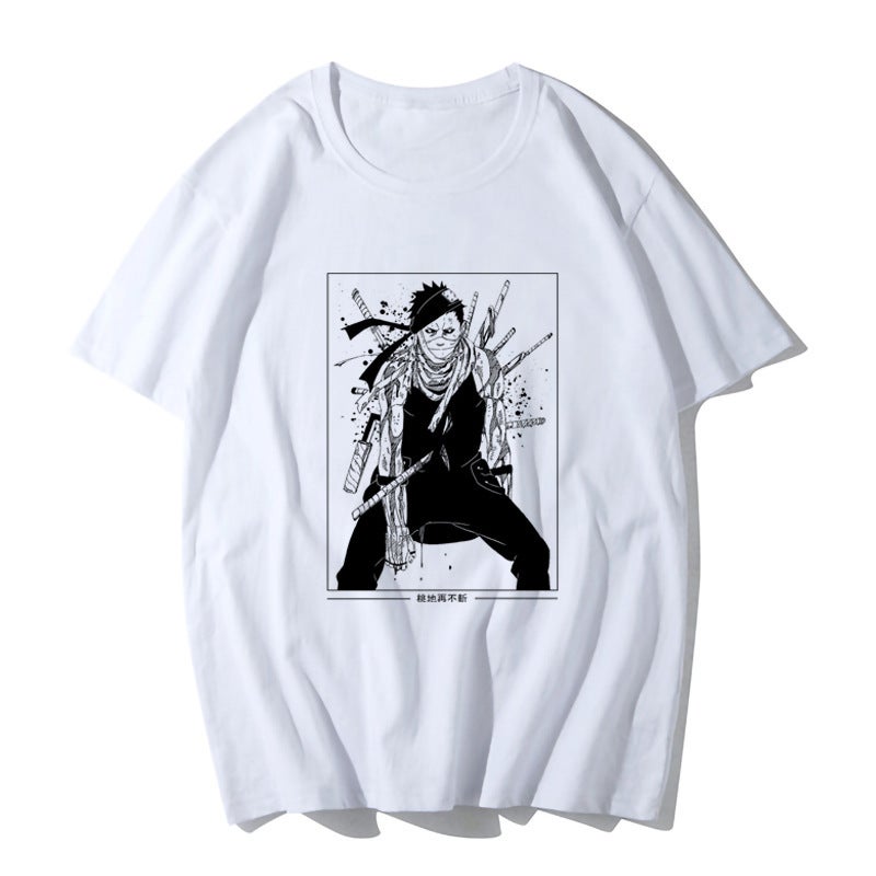 Naruto Riman Cartoon Short-Sleeved T-Shirt Printed Short-Sleeved - Image 1
