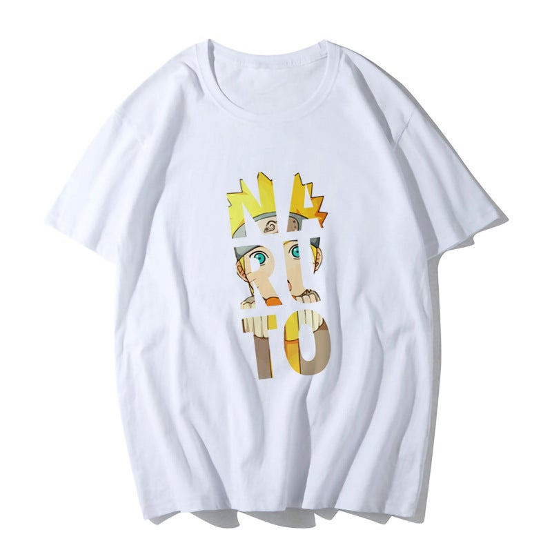Naruto Riman Cartoon Short-Sleeved T-Shirt Printed Short-Sleeved - Image 5