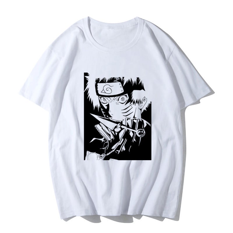 Naruto Riman Cartoon Short-Sleeved T-Shirt Printed Short-Sleeved - Image 4