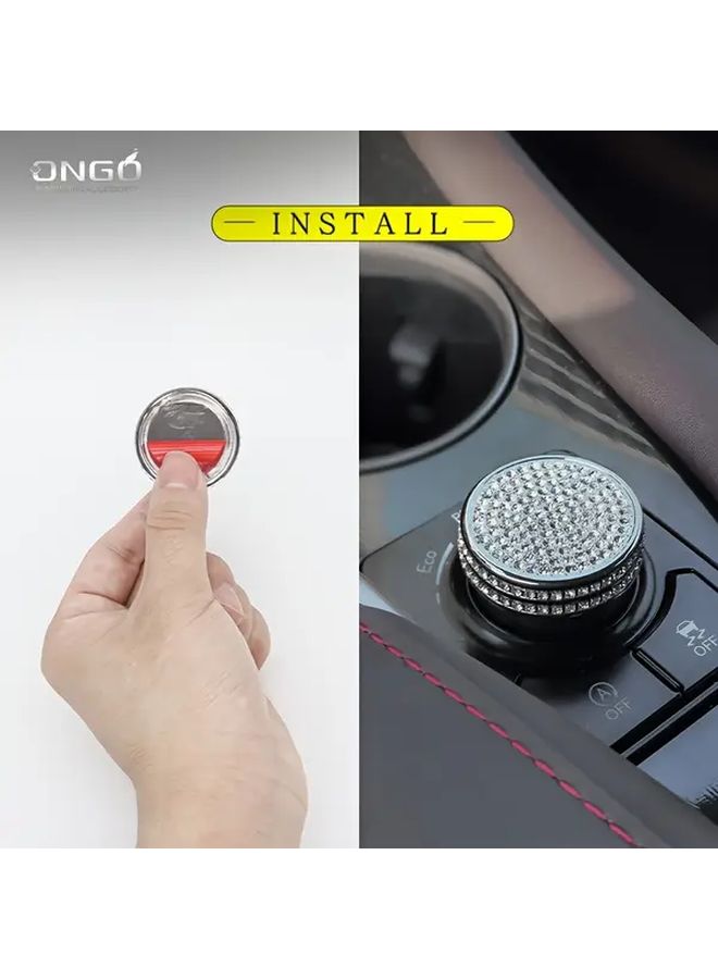 لوسس NX 2015-2020، ES 2013-2017، CT, IS, RC, GS – مقبض تحكم وسطي بلون الماس الذهبي – سهل التركيب - Image 3
