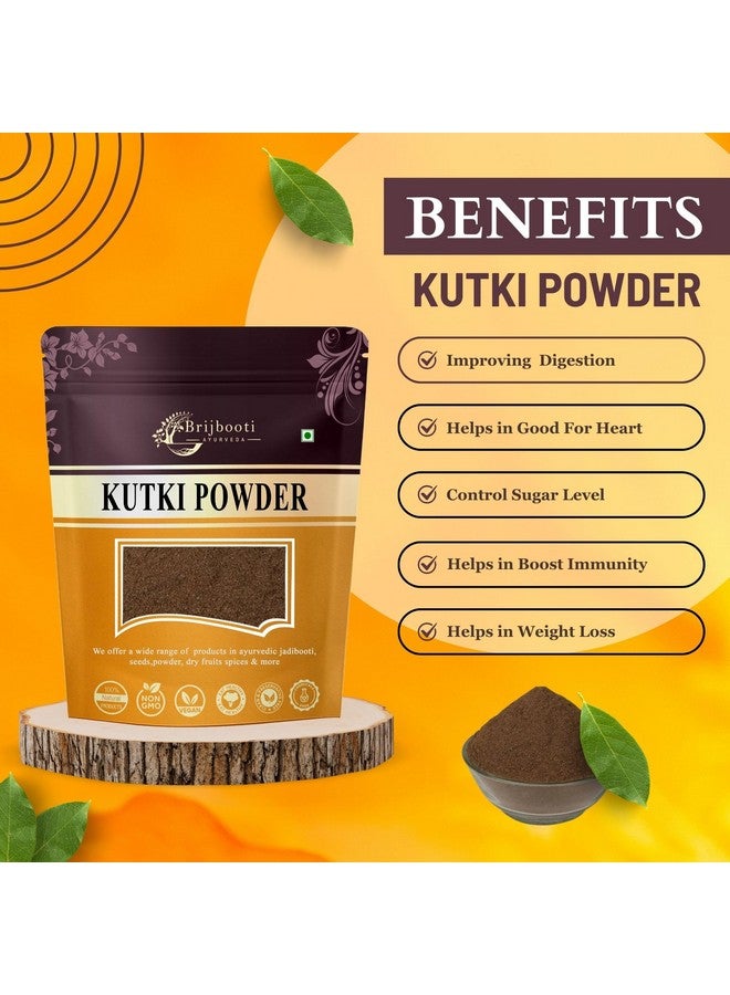 BrijBooti BrijBooti Kutki Powder - (50 Gr) | Original Kutki For Liver Support & Detox | Ayurvedic Herb  - Image 2