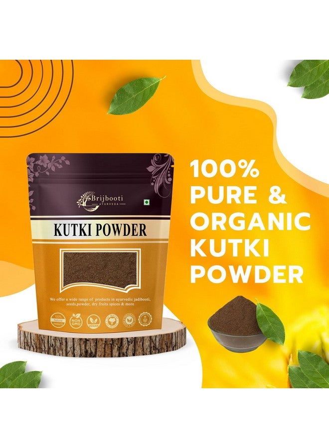 BrijBooti BrijBooti Kutki Powder - (50 Gr) | Original Kutki For Liver Support & Detox | Ayurvedic Herb  - Image 4