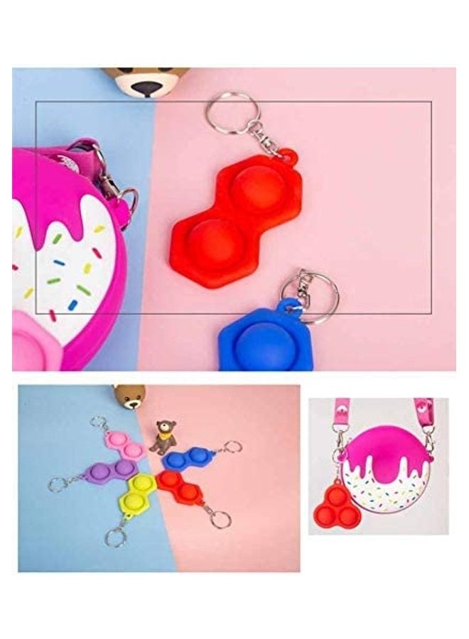 Fidget Stress Relief Squeeze Keychain Toy - Image 2
